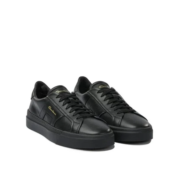 Santoni Double Buckle Sneakers UK 10.5 Men